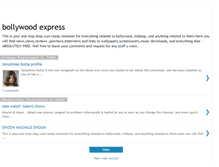 Tablet Screenshot of bollywood-express.blogspot.com