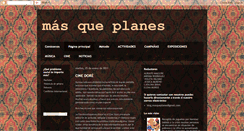 Desktop Screenshot of masqueplanes.blogspot.com