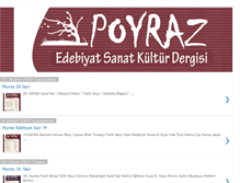 Tablet Screenshot of poyrazedebiyat.blogspot.com