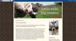 Desktop Screenshot of littleayse.blogspot.com