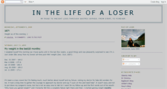 Desktop Screenshot of inthelifeofaloser.blogspot.com