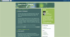 Desktop Screenshot of greeninbangkok.blogspot.com