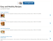 Tablet Screenshot of easyandhealthyrecipes.blogspot.com