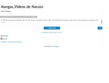 Tablet Screenshot of mangasvideosdenaruto.blogspot.com