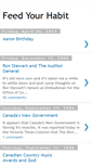 Mobile Screenshot of feedyourhabit.blogspot.com