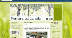 Desktop Screenshot of memereaucanada.blogspot.com