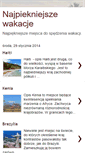 Mobile Screenshot of najlepsze--wakacje.blogspot.com