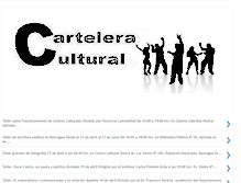 Tablet Screenshot of carteleraculturalcursosytalleres.blogspot.com