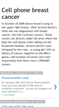 Mobile Screenshot of cellphonebreastcancer.blogspot.com