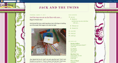 Desktop Screenshot of jackandthetwins.blogspot.com