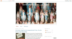 Desktop Screenshot of internetgesellschaft.blogspot.com