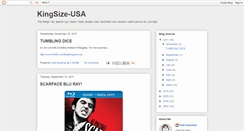 Desktop Screenshot of kingsize-usa.blogspot.com