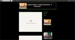 Desktop Screenshot of ciclomotorespotenciados.blogspot.com