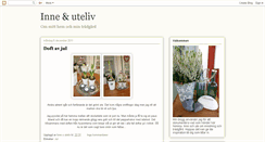 Desktop Screenshot of inneouteliv.blogspot.com