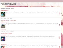 Tablet Screenshot of kundaliniliving.blogspot.com