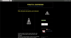 Desktop Screenshot of frutaexpress.blogspot.com