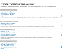 Tablet Screenshot of francisespresso.blogspot.com