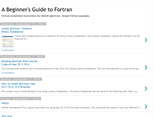 Tablet Screenshot of fortranhelp.blogspot.com
