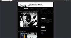 Desktop Screenshot of indie-music-blog.blogspot.com