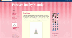 Desktop Screenshot of foreverincbymandy.blogspot.com