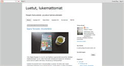 Desktop Screenshot of luetutlukemattomat.blogspot.com