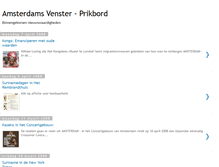 Tablet Screenshot of amsterdamsvenster-prikbord.blogspot.com