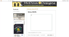 Desktop Screenshot of mcdivadesigns.blogspot.com
