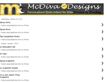 Tablet Screenshot of mcdivadesigns.blogspot.com