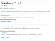 Tablet Screenshot of english-football-clips.blogspot.com