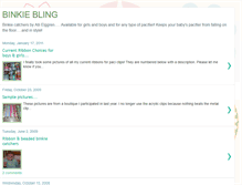 Tablet Screenshot of binkiebling.blogspot.com