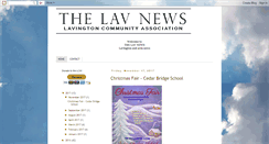 Desktop Screenshot of lavnews.blogspot.com