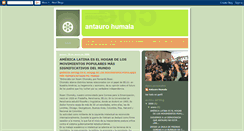 Desktop Screenshot of antaurohumala.blogspot.com