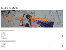 Tablet Screenshot of dessinsenfants.blogspot.com