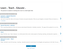 Tablet Screenshot of learnteacheducate.blogspot.com