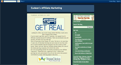 Desktop Screenshot of eudeansaffiliatemarketing.blogspot.com