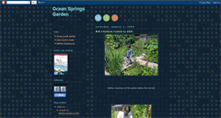 Desktop Screenshot of oceanspringsgarden.blogspot.com