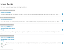 Tablet Screenshot of imambenks.blogspot.com