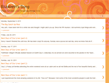 Tablet Screenshot of elizabeths-song.blogspot.com