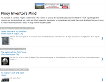 Tablet Screenshot of pinoyinventorsmind.blogspot.com