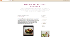 Desktop Screenshot of dreamitfloral.blogspot.com