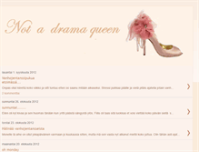 Tablet Screenshot of not-a-drama-queen.blogspot.com