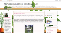 Desktop Screenshot of mygardeningbloginsideandout.blogspot.com