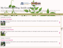 Tablet Screenshot of mygardeningbloginsideandout.blogspot.com