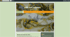 Desktop Screenshot of irishsurfsupplies.blogspot.com