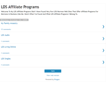Tablet Screenshot of ldsaffiliateprograms.blogspot.com
