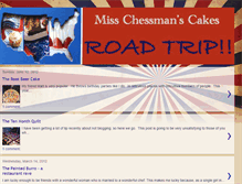 Tablet Screenshot of misschessmanscakes.blogspot.com
