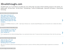 Tablet Screenshot of 3dwalkthrough.blogspot.com
