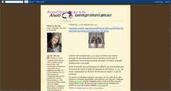Desktop Screenshot of anoticiaemprimeiramao.blogspot.com