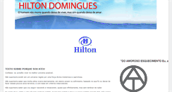 Desktop Screenshot of hilton-domingues.blogspot.com