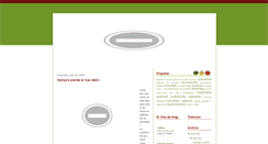 Desktop Screenshot of miblogvegetariano.blogspot.com